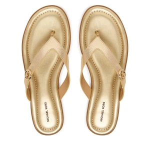 Japonki MICHAEL Michael Kors Ering Thong 40S6ERFS1M Złoty