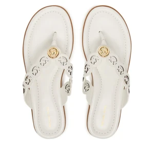 Japonki MICHAEL Michael Kors Jane Thong 40S6JNFS1L Biały