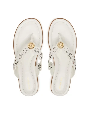 Japonki MICHAEL Michael Kors Jane Thong 40S6JNFS1L Biały