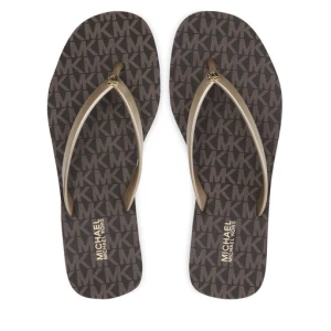 Japonki MICHAEL Michael Kors Jinx Flip Flop 40S1JIFA1Q Złoty