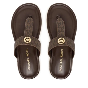 Japonki MICHAEL Michael Kors Koya Flip Flap 40R6KOFA2B Brązowy