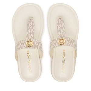 Japonki MICHAEL Michael Kors Koya Flip Flap 40R6KOFA2B Kremowy