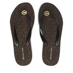 Japonki MICHAEL Michael Kors Posie Flip Flop 40S6PSFA2Q Brązowy