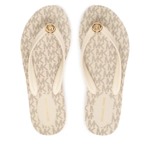Japonki MICHAEL Michael Kors Posie Flip Flop 40S6PSFA2Q Kremowy