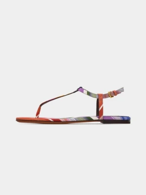 Japonki Missoni pomarańczowy