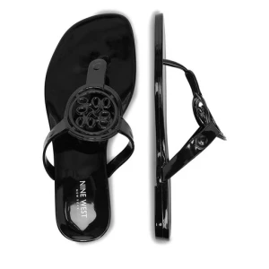 Japonki Nine West CEO-CT0906-1 Czarny