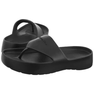Japonki One Piece Eva Flip Flop Thong Triple Black HW0HW02957 0GJ (CK735-a) Calvin Klein