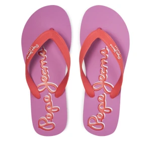 Japonki Pepe Jeans Bay Beach Brand W PLS70157 Czerwony