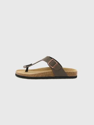 Japonki Pier One By Zalando brązowy