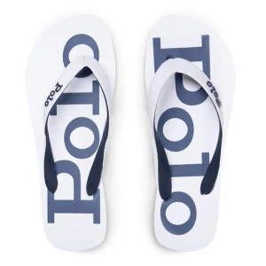 Japonki Polo Ralph Lauren Bolt 816830672002 Biały