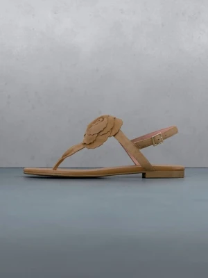 Japonki Pretty Ballerinas jasny brąz