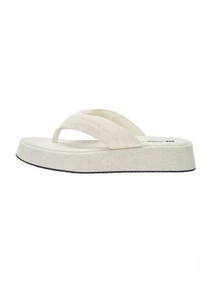Japonki PULL&BEAR beżowy