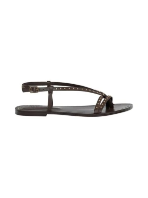 Japonki PULL&BEAR brązowy