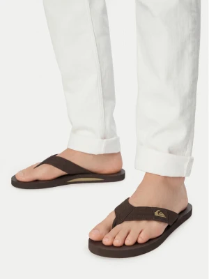 Japonki Quiksilver EO-DUNE CQ10036MGG Brązowy ciemny