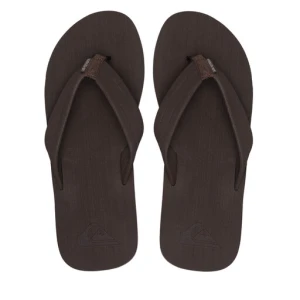 Japonki Quiksilver MOLOKAI LAYBACK TEXTURED AQYL101266 CVJ1 Brązowy