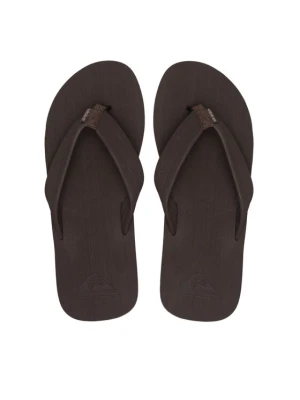 Japonki Quiksilver MOLOKAI LAYBACK TEXTURED AQYL101266 CVJ1 Brązowy