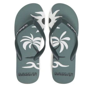 Japonki Quiksilver Molokai Screen AQYL101427 Zielony