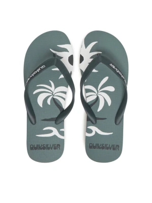 Japonki Quiksilver Molokai Screen AQYL101427 Zielony