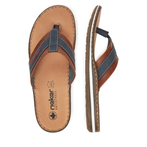 Japonki Rieker 21072-14 Granatowy