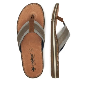 Japonki Rieker 21095-42 Beżowy