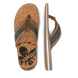 Japonki Rieker 21095-54 Zielony