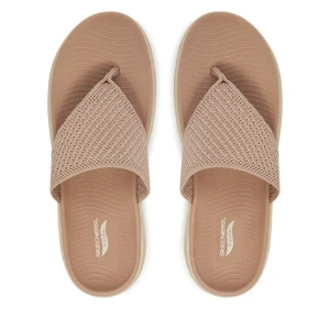 Japonki Skechers Go Walk Arch Fit 2.0 Sandal-Carrie 140861/TPE Beżowy