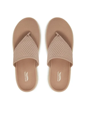 Japonki Skechers Go Walk Arch Fit 2.0 Sandal-Carrie 140861/TPE Beżowy
