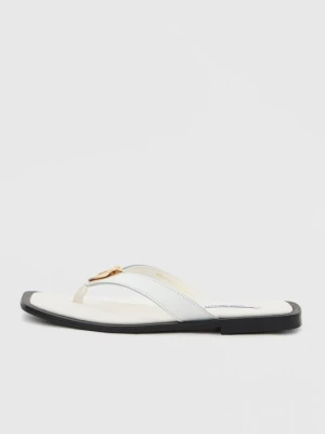 Japonki Steve Madden biały
