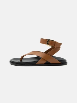 Japonki Stuart Weitzman jasnobrązowy