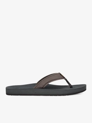 Japonki Teva ReFlip Leather - dark gull grey