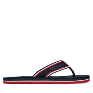 Japonki Tommy Hilfiger Comfort Hilfiger Beach Sandal FM0FM05510 Granatowy