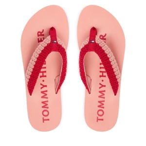 Japonki Tommy Hilfiger CROCHET SUMMER SANDA FW0FW09417 Różowy