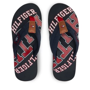 Japonki Tommy Hilfiger Essential Th Beach Sandal FM0FM01369 Granatowy