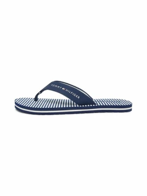 Japonki Tommy Hilfiger granatowy