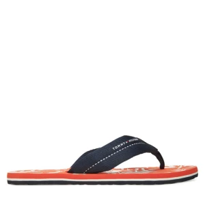 Zdjęcie produktu Japonki Tommy Hilfiger Hilfiger Flw Print Beach Sandal FM0FM05507 Granatowy