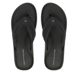 Japonki Tommy Hilfiger Hilfiger Padded Beach Sandal FM0FM05801 Czarny