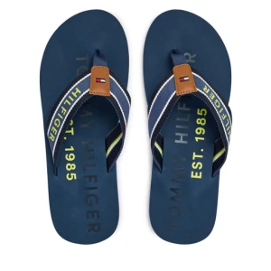 Japonki Tommy Hilfiger Sporty Hilfiger Beach Sandal FM0FM05805 Niebieski