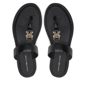 Japonki Tommy Hilfiger Th Elevated Sandal FW0FW07174 Czarny