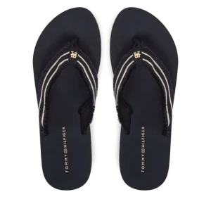 Japonki Tommy Hilfiger TH Webbing Beach Sandal FW0FW08739 Granatowy
