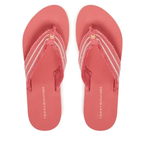 Japonki Tommy Hilfiger TH Webbing Beach Sandal FW0FW08739 Koralowy