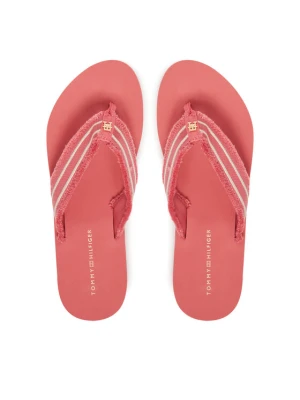 Japonki Tommy Hilfiger TH Webbing Beach Sandal FW0FW08739 Koralowy