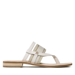 Japonki Tommy Hilfiger Th Webbing Mule Sandal FW0FW07275 Biały