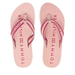 Japonki Tommy Hilfiger Th Webbing Summer Sandal FW0FW09193 Różowy