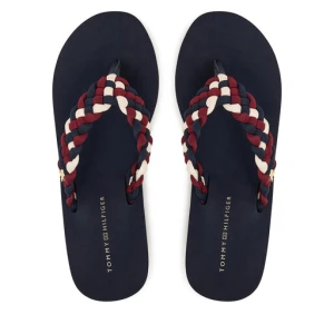 Japonki Tommy Hilfiger Th Wedge Braided Summer Sandal FW0FW09198 Kolorowy
