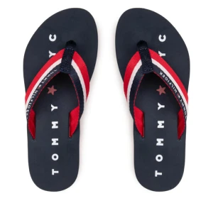 Japonki Tommy Hilfiger Tommy Loves Ny Beach Sandal FW0FW02370 Granatowy