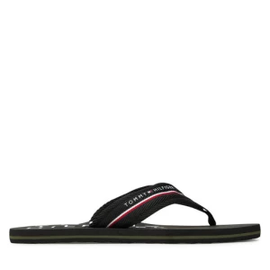 Japonki Tommy Hilfiger Web Beach Sandal FM0FM05340 Czarny