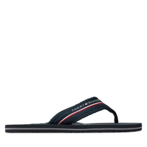 Japonki Tommy Hilfiger Web Beach Sandal FM0FM05340 Granatowy