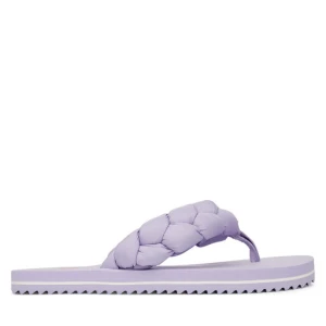 Japonki Tommy Jeans Braided Thong Beach Sandal EN0EN02877 Fioletowy