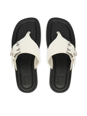 Japonki Tommy Jeans Tjw Buckle Sandal EN0EN02948 Biały
