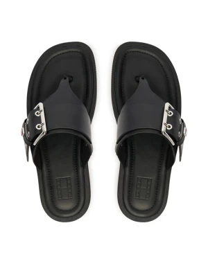 Japonki Tommy Jeans Tjw Buckle Sandal EN0EN02948 Czarny